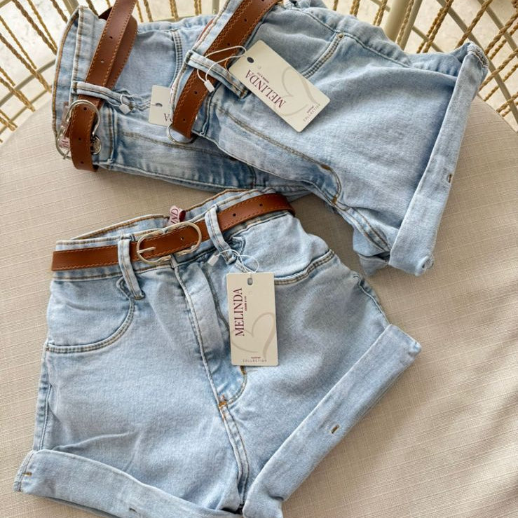 Shorts  jeans com  Laicra